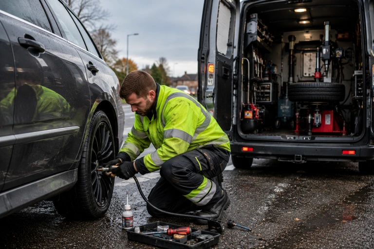 Flat Tyre Repair